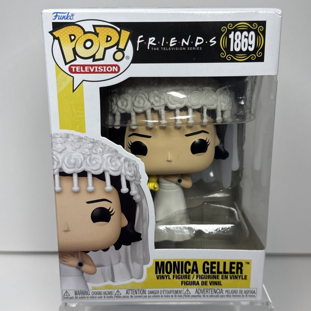 Funko Pop Friends Monica Geller Wedding Dress Figure 1869 Vinyl TV Show